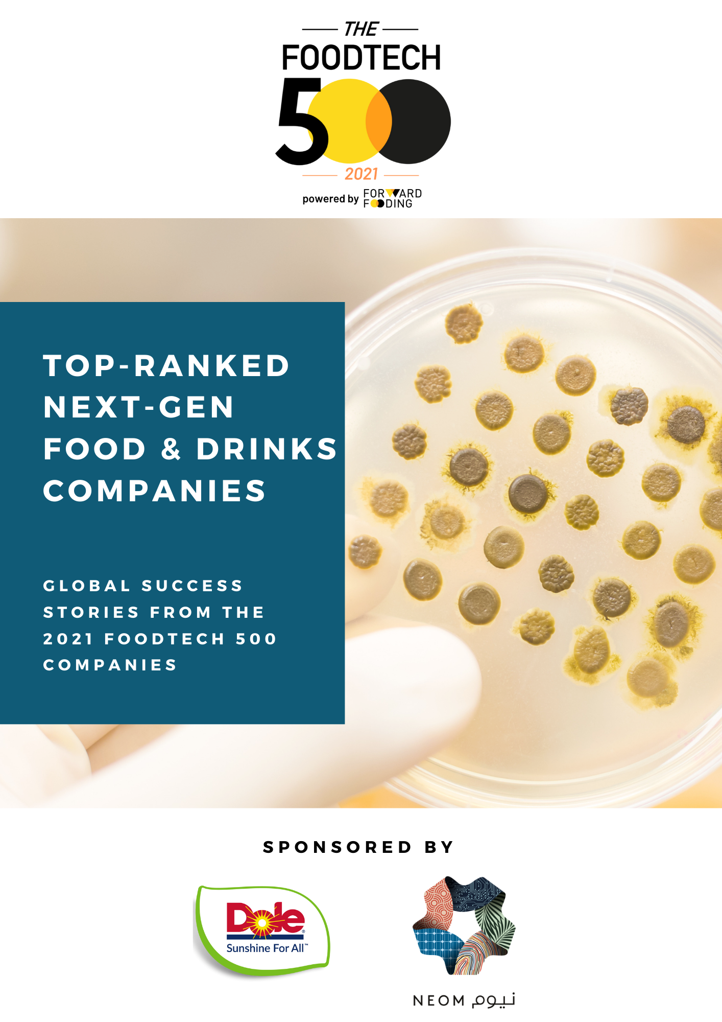 2021 FoodTech 500 Top Ranked NextGen Food & Drinks